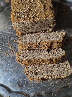 Una foto de Pan de lentejas proteico low carb