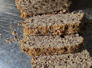 Una foto de Pan de lentejas proteico low carb