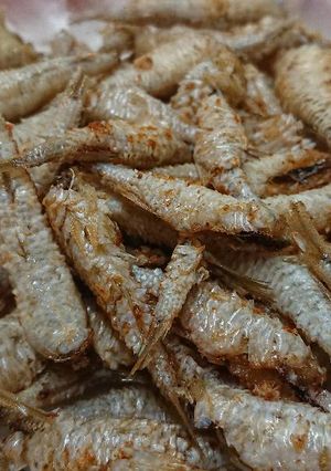 Hình của món Cá "xù" chiên giòn quấn lá lốt.