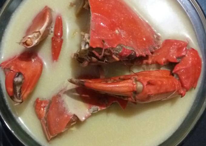 Cara Memasak Kepiting masak santan Yang Sederhana