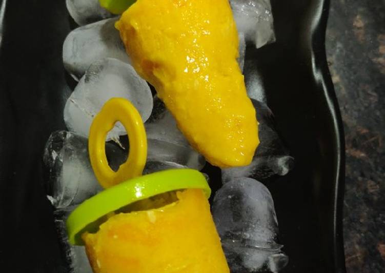 Step-by-Step Guide to Prepare Homemade Mango malai kulfi