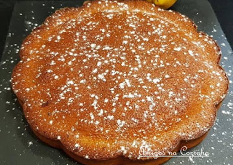 Bolo fofo de Limão e Iogurte