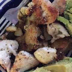 A picture of Sautéed Chicken With Potatoes.