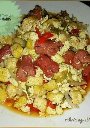 Foto resep Sosis Tahu Pedas Manis