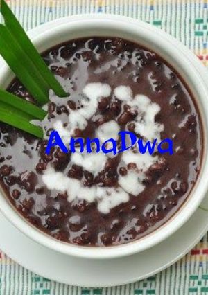 Foto resep Bubur Pulut Hitam