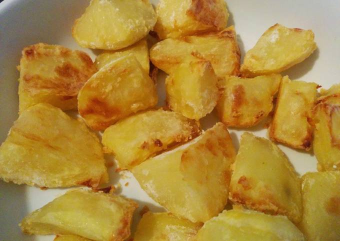 No Compromise Healthier Roast Potatoes