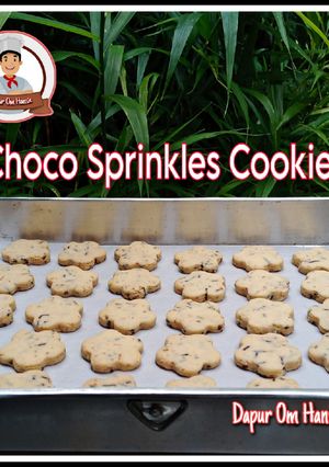 Foto resep Choco Sprinkles Cookies ☺️