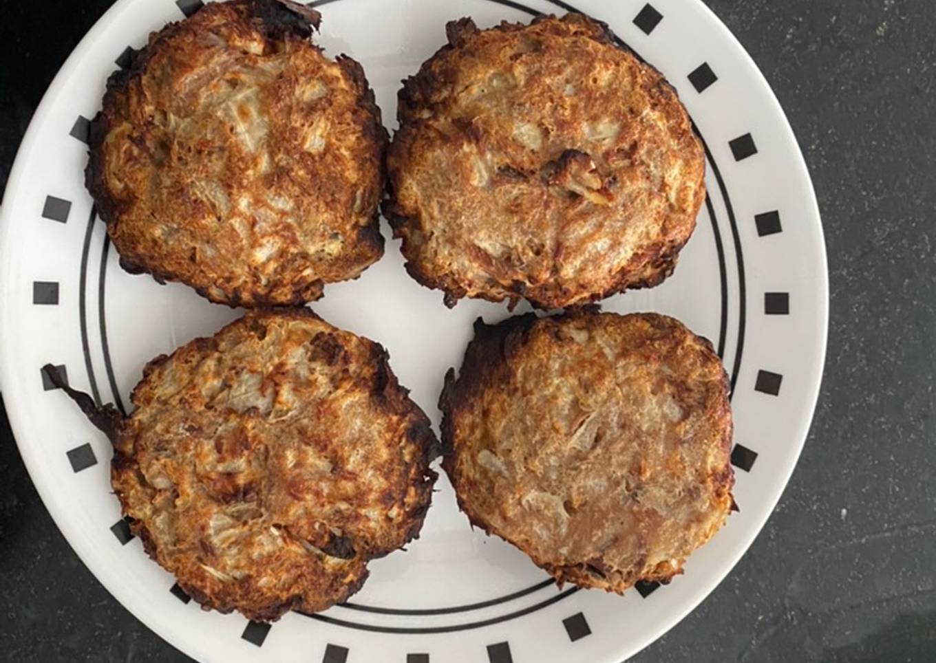 Tortas de atún saludables sin aceite