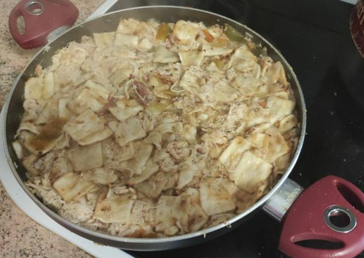 Gazpachos manchegos de pollo y jamón