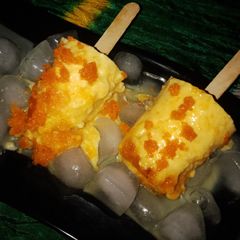A picture of Motichur Custard kulfi.