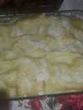 Lasaña de pollo y queso