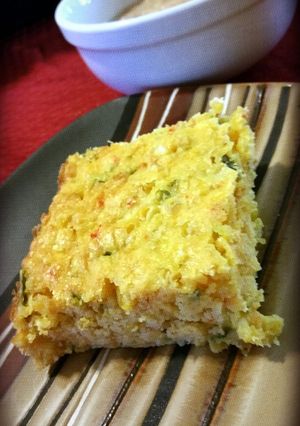 A picture of Mr. Mike's Crawfish Cornbread.