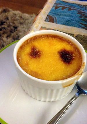 A picture of Lavender Creme Brulee.