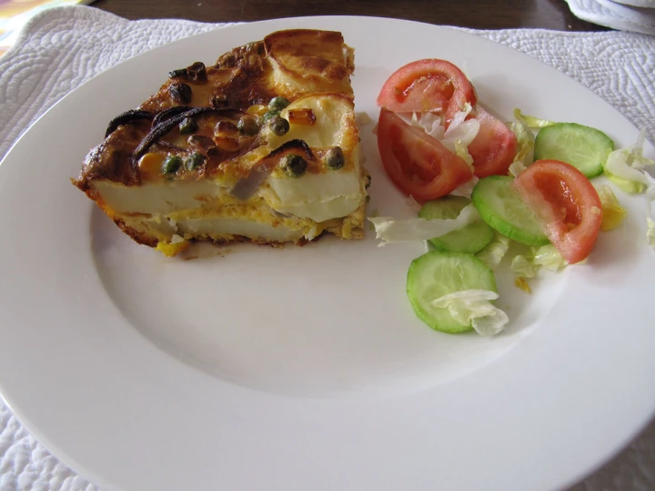 Recipe Baked Potato Omelette the So Delicious Appealing
