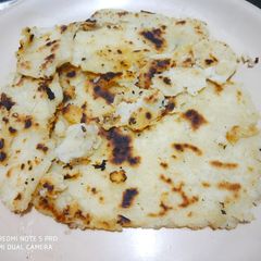 A picture of Rice Flour Parantha.