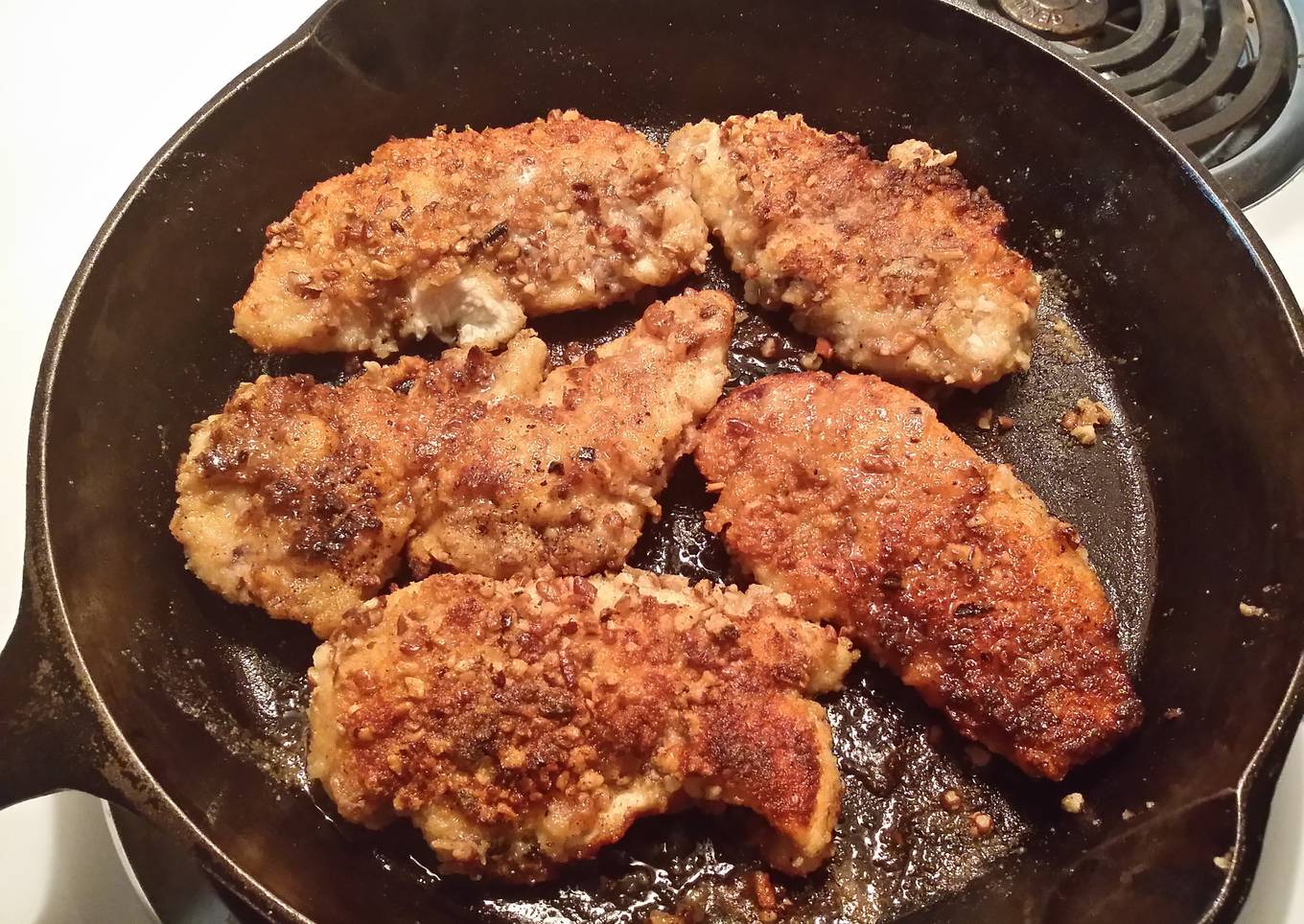 TX's Style ~ Pecan Crusted Chicken Tenders