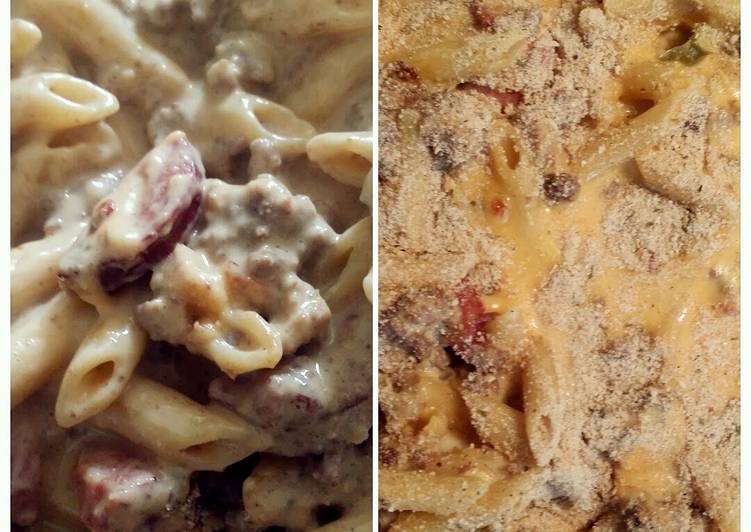 Step-by-Step Guide to Make Homemade Sausage and hamburger casserole