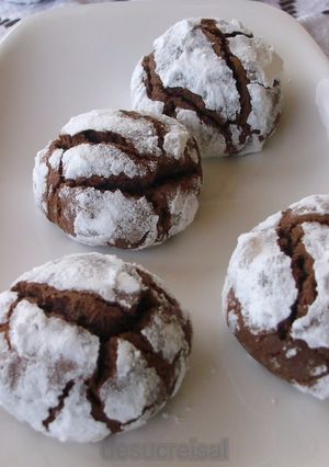 Una foto de Galletas de chocolate