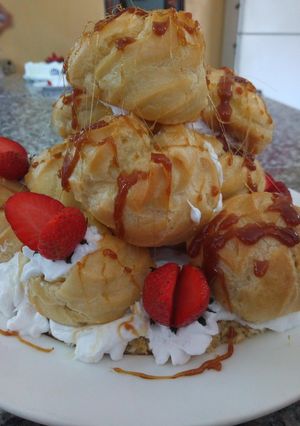 A picture of Choux pastry.