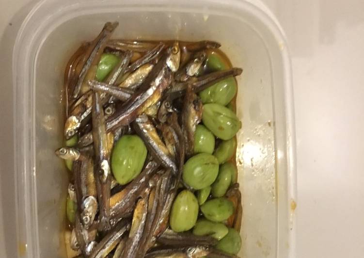 dari awal hingga akhir  Sambal Teri Pete yang Enak Banget