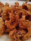 Wasabi fried calamari