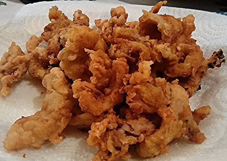 Recipe of Homemade Wasabi fried calamari