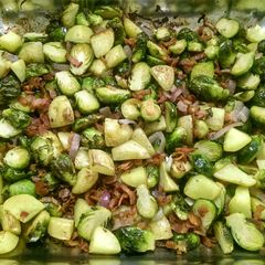 Roasted Brussels Sprouts A picture of Roasted Brussels Sprouts.
