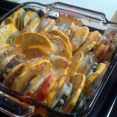 A picture of Vegetable Tian.