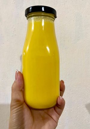 Hình của món Sữa hạt (Hạnh nhân- Điều - Cà rốt).