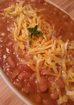 A picture of Ranchero Style Beans (Slow Cooker).