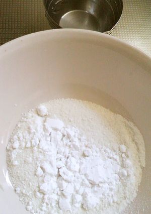 A picture of Homemade Rice Flour from Polished Rice.