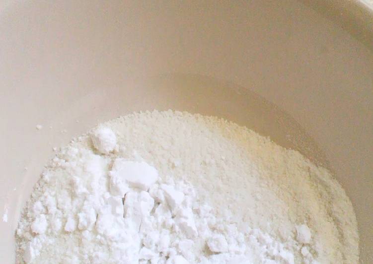 Homemade Rice Flour from Polished Rice