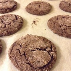 A picture of chocolate choco chip cookie.