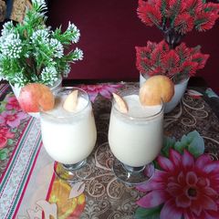 Apple Milkshake🍎 A picture of Apple Milkshake🍎.