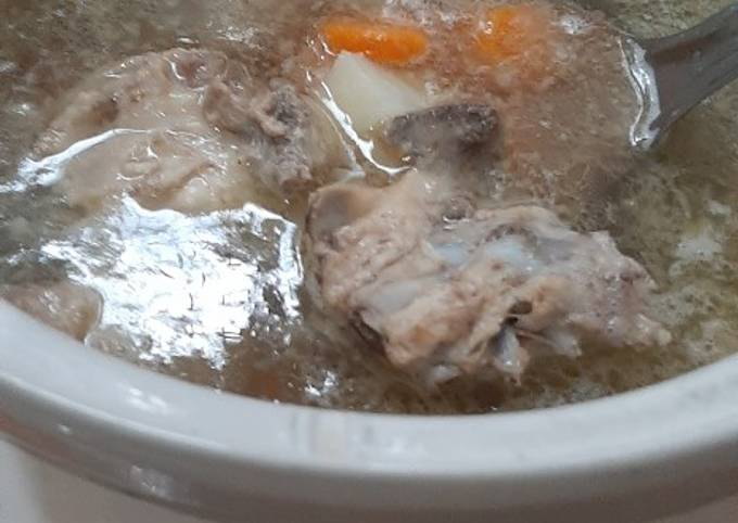 Resep Sup Ayam Slow Cooker Modal 10ribu, Lezat Sekali