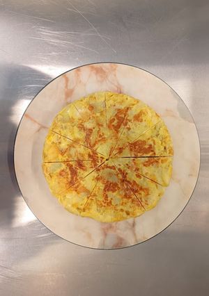 A picture of Spanish Omelette.