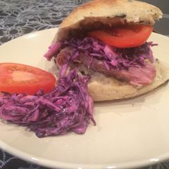 A picture of Red Cabbage Coleslaw.