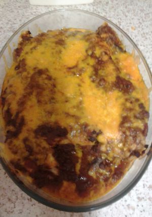 A picture of Bolognaise Tortillas.