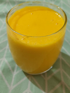 A picture of Mango milk shake.