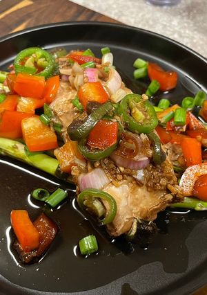 A picture of Baked Salmon Foil.