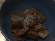 A picture of salted egg yolks