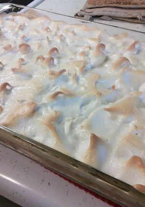 A picture of Rhubarb Dessert.