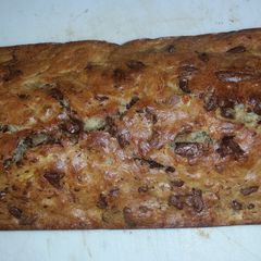 A picture of Super moist banana bread.
