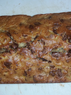 A picture of Super moist banana bread.
