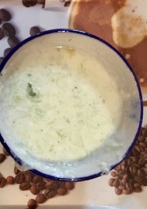 A picture of Garlic cucumber Dip.