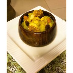 A picture of Kesari Bhath or Saffron Halwa: Karnataka Special.