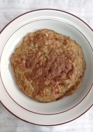 Una foto de Tortilla con carne de soya