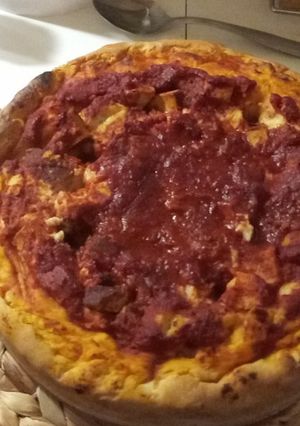 Φωτογραφία της συνταγής Vegan πίτσα Σικάγο