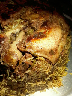 صورة لوصفة المندي او المضغوط أو المسلفن أو الزرب على الغاز
