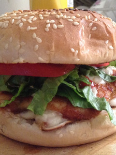 Una foto de Hamburguesas de pollo